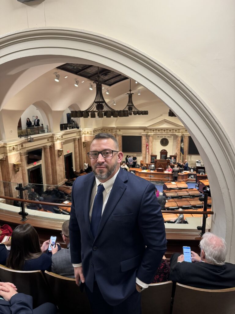 Brad Bentley spent 22 years in addiction. Now he works for ARC and was recognized by Governor Beshear during the 2024 State of the Commonwealth.